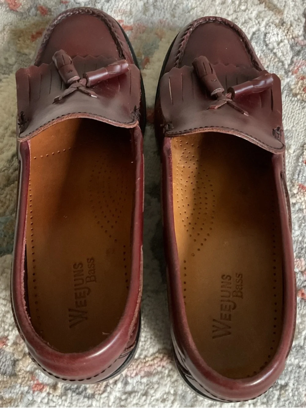 Vintage Bass Weejums Marietta 11 Tassel Kiltie Loafers - Picture 5 of 15